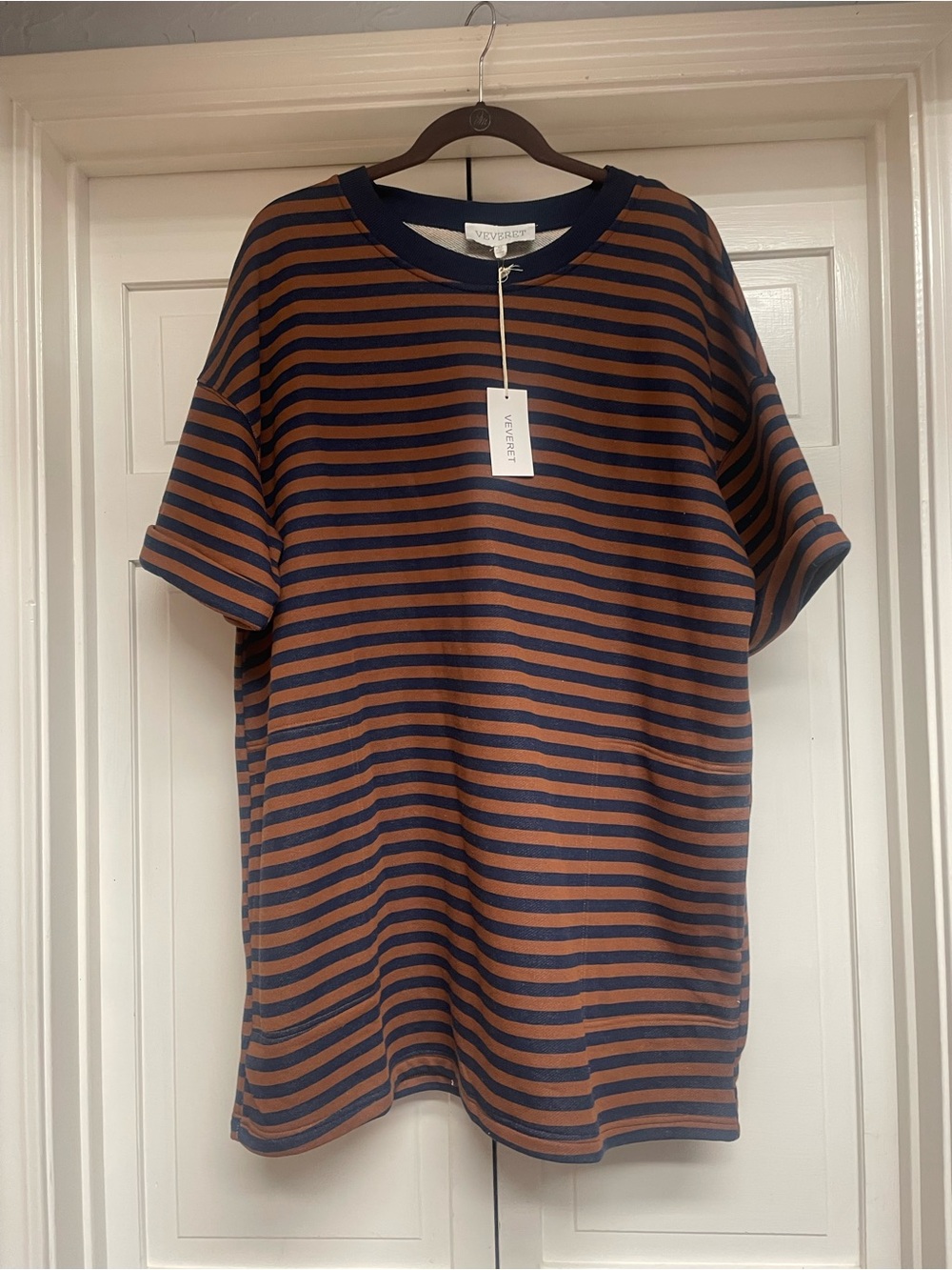 NWT Veveret stripe tunic/mini dress
